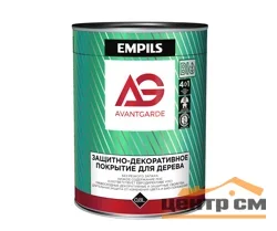Покрытие защитно-декоративное для дерева AvantGarde белое 0,8кг