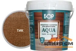 Пропитка защитная БОР AQUA для наружных и внутренних работ ТИК 0,9кг