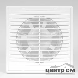 Вентилятор B 4S осевой вытяжной c антимоскитной сеткой D 100, ЭРА
