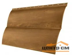 М/сайдинг Блок-Хаус новый (GL) Принт Элит Nutwood (Орех) толщина 0,45мм, размер 0,361*1.71 м.п.