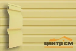 Сайдинг виниловый GL "Корабельный брус" золотой песок 0,203х3,66м S=0,7429м2