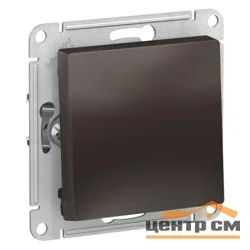 Механизм выключателя одноклавишный СП AtlasDesign 10А мокко SE ATN000611 Systeme Electric