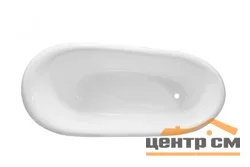 Ванна мраморная Эстет "Марсель" 1700х800 с ножками и обрешеткой