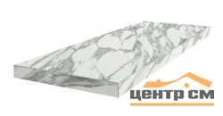 Керамогранит COLISEUM GRES УФФИЦИ УАЙТ ступень угловая правая 33x90