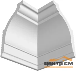 Уголок ФОРМАТ к потолочному плинтусу из дюрополимера арт.18D