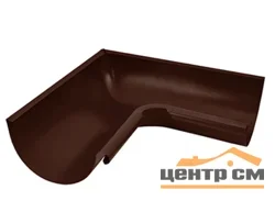 ST Угол желоба внешний, 90гр, 125/90мм RAL 8017