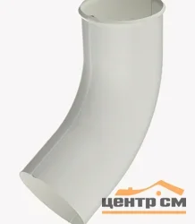 ST Колено стока 125/90мм RAL 9003