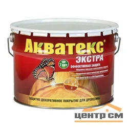 Основа алкидная Акватекс ЭКСТРА (красное дерево) 9л