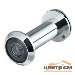 Глазок дверной Punto (Пунто) DVP3/NEW, 16/140/50x90 (оптика пластик, угол обзора 140) CP Хром(36925)