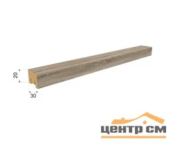 Рейка интерьерная на основе МДФ STELLA Милана Дуб Винтаж 20*30*2700