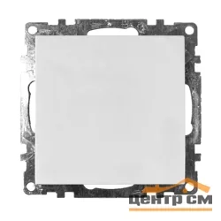 Механизм выключателя одноклавишный СП 220V, 10А, белый (GLS10-7103-01) Катрин STEKKER