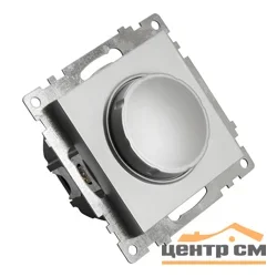 Выключатель диммирующий СП STEKKER Катрин TRIAC (механизм) 250В, 500W серебро (GLS10-7106-03)