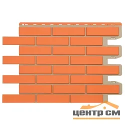 Панель фасадная Royal Stone Облицовочный кирпич, цвет Нейпир 0,92*0,63 м (S=0.5796м2)