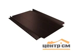 Фальц Смарт Про Stynergy Corundum50 RAL 8017 (шоколад)-R, 0.5мм, гладкий 0.521*0.87 м.п.