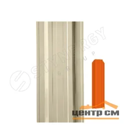 Штакетник металлический STYNERGY П-образный прямой 0.45 мм, PE RAL 2004 (оранжевый), ширина 110мм, длина 0.7 м.п.