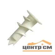 Дюбель DRIVA 12х32 нейлон для гипсокартона без шурупа (уп 500шт) SteelRex