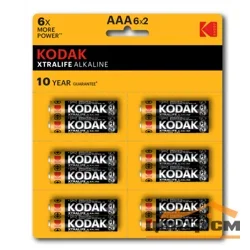 Элемент питания LR03(ААА) алкалиновый 1,5v (уп. блистер 12шт) Kodak XTRALIFE