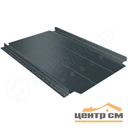 Фальц Смарт Про Stynergy Corundum50 RAL 7016 (антрацитово-серый)-R, 0.5мм, узкое ребро жесткости 0.521*6 м.п.