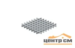 Грильято Албес 75х75 GL15 (высота 37/ширина 15) "мама" металлик (оцинковка)