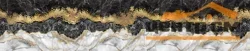 Панель-фартук АВС пластик фотопечать Золотой мрамор 3000*600*1,3мм ПАНЕЛЬПЛАСТ ЛАРДЖ