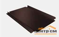 Фальц Смарт Про Stynergy 0,45мм PE RAL 8017 (шоколад)-A, гладкий 0.521*2.2 м.п.