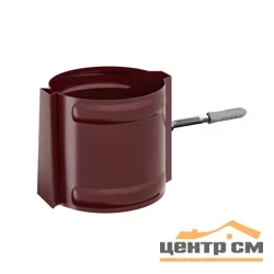 ST Кронштейн трубы на кирпич, 125/90мм RAL 3005