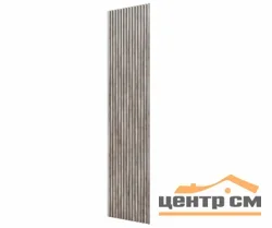 Панель CoSca decor серый войлок, 2750х600х19мм, рейки МДФ дуб дымчатый