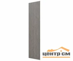 Панель CoSca decor черный войлок, 1200х600х19мм, рейки МДФ дуб старинный светло-серый