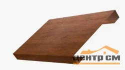 Забор-жалюзи ламель лицевая 150, Техас, Принт Элит Chestnut Wood (Каштан), 0.45 мм, длина 2.5 м.п.