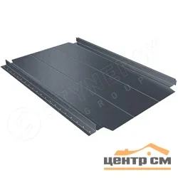 Фальц Смарт Про Stynergy Corundum50 матовый RAL 7024 (мокрый асфальт)-A, 0.5мм, узкое ребро жесткости 0.521*3.65 м.п.