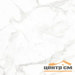 Керамогранит CERADIM Калакатта Фаро Грей белый 60x60 Полированный