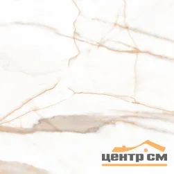 Керамогранит CERADIM Калакатта Годдес Голд белый 60x60 Полированный