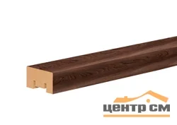 Рейка интерьерная на основе МДФ STELLA Милана Лайт Орех Бразильский 20*30*2700