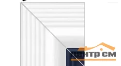 Угол TOP GRES внутренний к рукохвату сине-белый для бассейна 119х119x23