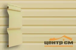 Сайдинг виниловый GL "Корабельный брус XL" ванильный 0,224х3,6м S=0,806м2