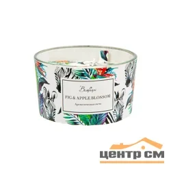 Свеча ароматическая FIG & APPLE BLOSSOM в стекле, Д107 Ш107 В60