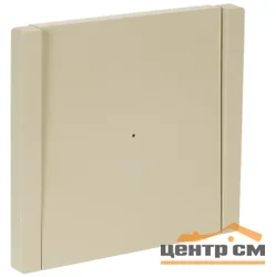 Выключатель одноклавишный СП FORTE&PIANO 10А FP402 с индикацией ваниль IEK FP-V10-1-10-1-K10