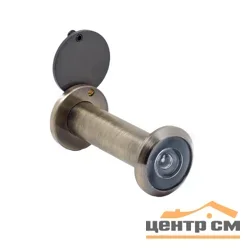 Глазок дверной АЛЛЮР ГДШ-4 БШт 60-100мм d=16мм ст.бронза