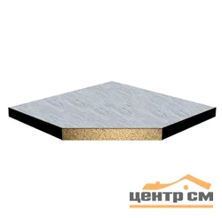 Плита фальшпола из ДСП K&R Design W38St/PVC ASPECT 2 со стал. оцинк. пластиной снизу и антистат ПВХ покрытием сверху 600х600х40,5мм
