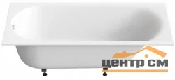 Ванна Good Door Афина из литьевого мрамора 180х80 белая в комплекте с каркасом