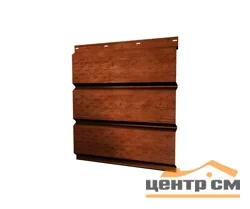 Софит металлический перфорированный Принт Элит Рябина TwinColor, 0.45мм Grandline, 0.365*3м