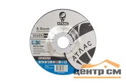 Круг зачистной по металлу ATLAS 125х6х22 A 24 R-BF41