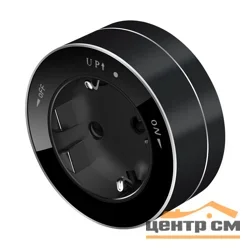 Розетка MultiTrack 16А 250В 2P+E кругл. антрацит SE MTK13001B