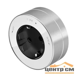 Розетка MultiTrack 16А 250В 2К+З круглая белый SE MTK13001W