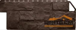 Панель "Гранит Эко" 1130х480х23 коричневый (0,46м2) (Цоколь Альтапрофиль)