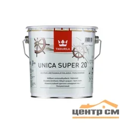 Лак паркетный полуматовый TIKKIVALA (Tikkurila) Unica Super 20 EP универсальный 2,7л