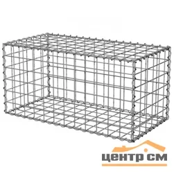 Габион из сетки ячейкой 50х50, проволока 3,8мм, 3000х500х500 со стяжками и сборочными спиралями