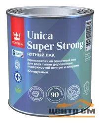 Лак универсальный высокоглянцевый TIKKIVALA (Tikkurila) Unica Super Strong EP 0,9л