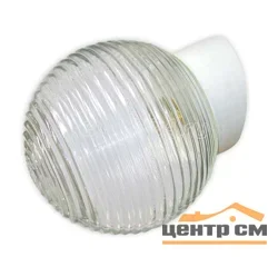 Светильник НББ 64-60-080"Кольца" d150 1х60Вт E27 IP20 корпус наклонный бел. Элетех