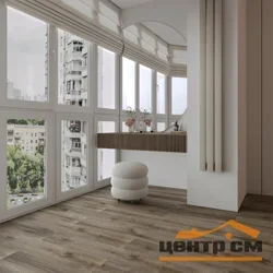 Плитка каменно-полимерная SPC FLOORBEE PROJECT 43 класс Рея 1218*180*4,3 мм, арт.1002
